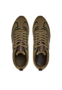 Weekend Max Mara Sneakersy 2525766034650 Zielony. Kolor: zielony. Materiał: skóra #6