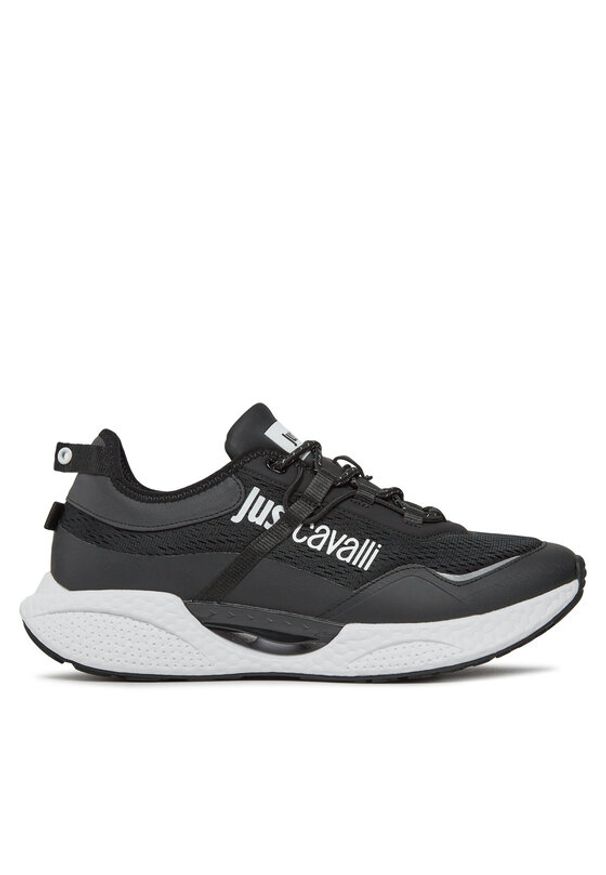 Just Cavalli Sneakersy 75QA3SH7 Czarny. Kolor: czarny
