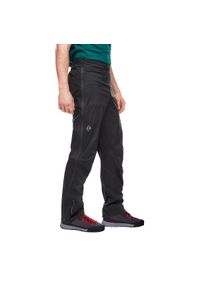 Spodnie Trekkingowe Męskie Black Diamond Stormline Stretch Full Zip Rain Pants. Kolor: czarny #1