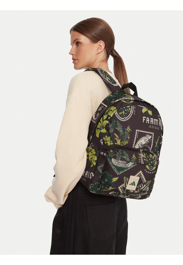 Adidas - adidas Plecak adidas Farm Classic JN2679 Czarny. Kolor: czarny. Materiał: materiał