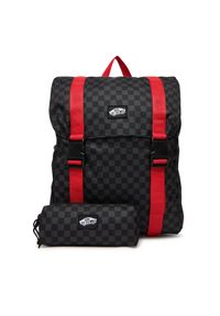 Vans Plecak Utility VN000PSFBA51 Czarny. Kolor: czarny. Materiał: materiał