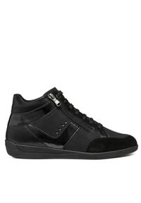 Geox Sneakersy D Myria D4668B 0EKHH C9999 Czarny. Kolor: czarny. Materiał: skóra #1