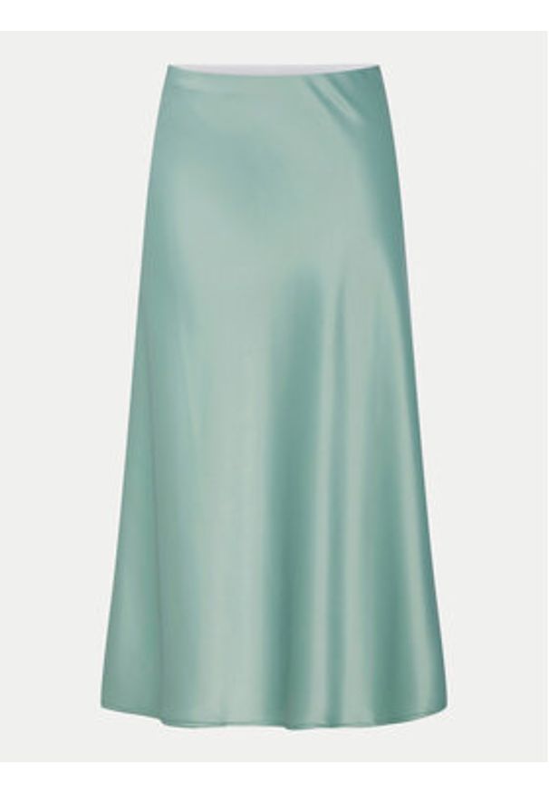 YAS Spódnica trapezowa Pella 26030737 Zielony Regular Fit. Kolor: zielony. Materiał: syntetyk