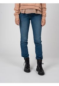 Diesel Jeansy "Sandy" | 00SFXN-086AL | Kobieta | Niebieski. Okazja: na co dzień. Kolor: niebieski. Styl: klasyczny, casual, elegancki #4