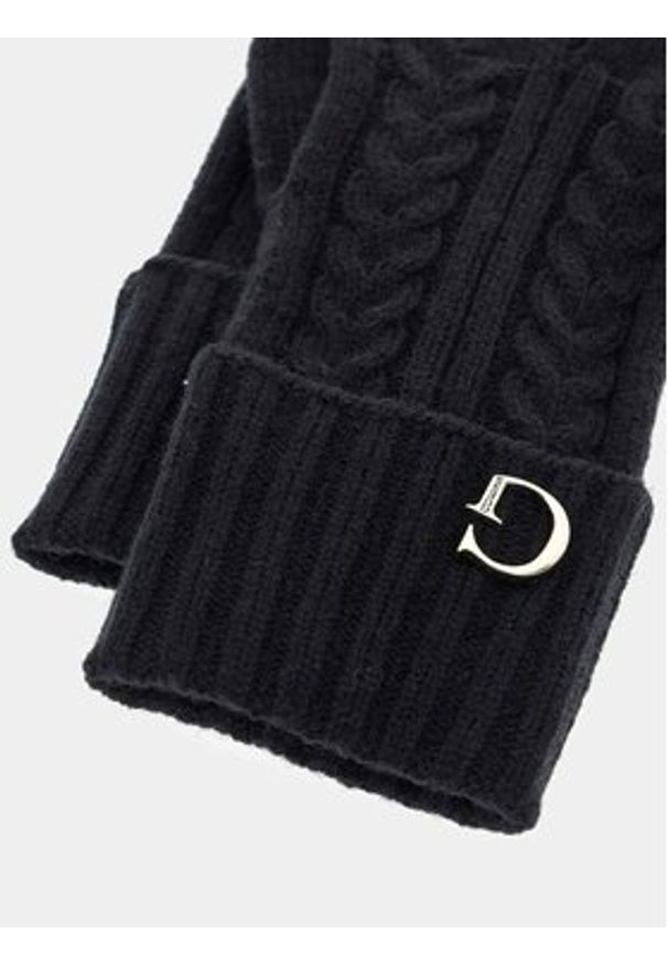 Guess Rękawiczki Damskie AW5382 POL02 Czarny. Kolor: czarny. Materiał: akryl, materiał
