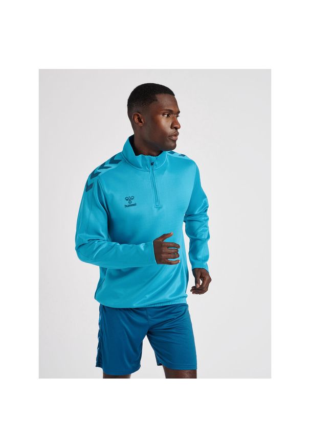 Bluza do piłki ręcznej dla dorosłych Hummel hml CORE XK. Kolor: niebieski. Sport: piłka ręczna