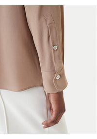 Marella Koszula Febe 2613111051 Beżowy Regular Fit. Kolor: beżowy. Materiał: acetat #4