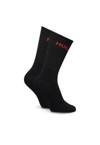 Hugo - HUGO Skarpety długie 50510187 Czarny. Kolor: czarny. Materiał: bawełna #2