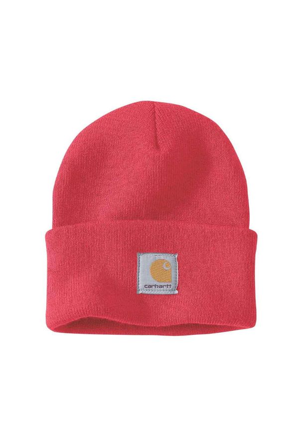 Czapka zimowa Carhartt Acrylic Watch Hat. Kolor: czerwony. Sezon: zima