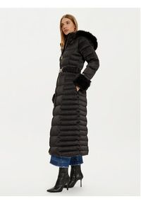 Marciano Guess Płaszcz zimowy Jastin 4BGL20 7187A Czarny Regular Fit. Kolor: czarny. Materiał: syntetyk. Sezon: zima