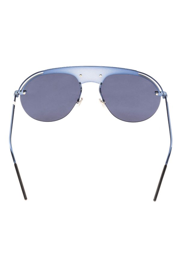 Granatowe okulary damskie Dior. Kolor: niebieski