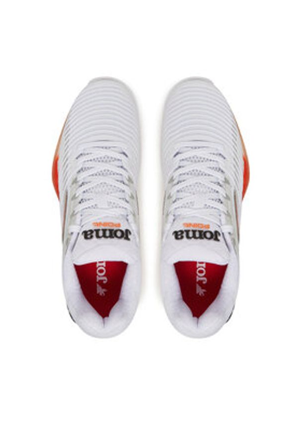Joma Buty do tenisa Point 2532 TPOIS2532AC Biały. Kolor: biały. Materiał: materiał. Sport: tenis
