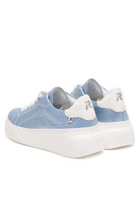 Rieker Revolution Lifestyle Sneakersy W2302-14 Niebieski. Kolor: niebieski. Materiał: materiał