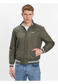 Pepe Jeans Kurtka bomber PM402798 Zielony Regular Fit. Kolor: zielony. Materiał: syntetyk