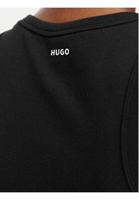 Hugo - HUGO Top The Plain Tank 50515651 Czarny Slim Fit. Kolor: czarny. Materiał: bawełna #5