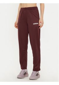 Adidas - adidas Dres Essentials Linear JD2698 Bordowy Slim Fit. Kolor: czerwony. Materiał: syntetyk #3