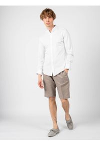 Antony Morato Szorty | MMSH00145-FA400060 | Mężczyzna | Beżowy. Okazja: na co dzień. Kolor: beżowy. Materiał: bawełna, len. Styl: casual