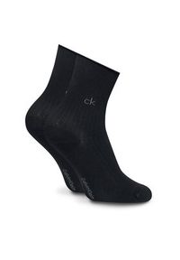 Calvin Klein Skarpety długie 701229681 Czarny. Kolor: czarny. Materiał: bawełna