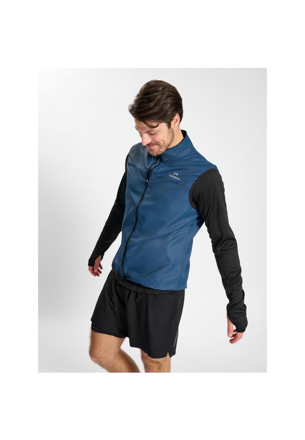 NewLine - Kamizelka bez rękawów Newline Gilbert. Kolor: niebieski. Długość rękawa: bez rękawów