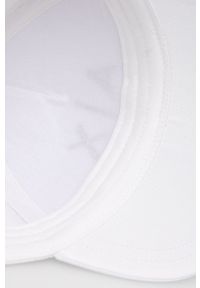 Armani Exchange Czapka 954039.CC513.NOS kolor biały z aplikacją. Kolor: biały. Wzór: aplikacja #2