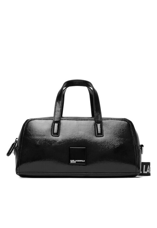 Karl Lagerfeld Jeans Torebka B1W30144 Czarny. Kolor: czarny. Materiał: skórzane