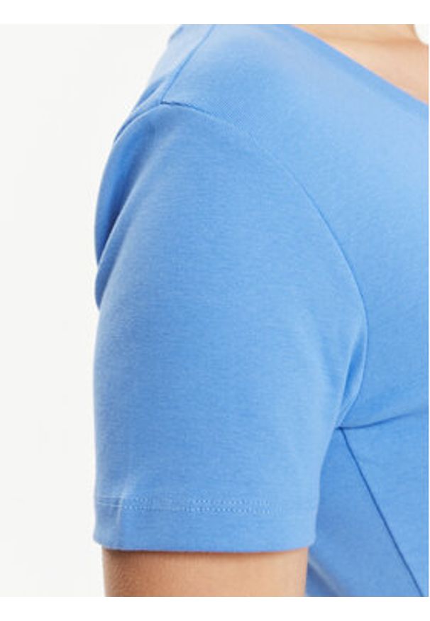TOMMY HILFIGER - Tommy Hilfiger T-Shirt New Cody WW0WW40584 Niebieski Slim Fit. Kolor: niebieski. Materiał: bawełna