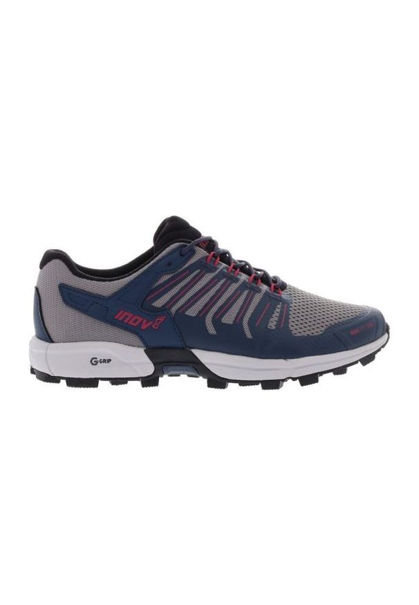 Buty do biegania Inov-8 Roclite G 275 W 000807-GYPK-M-01 granatowe szare. Kolor: niebieski, wielokolorowy, szary. Materiał: materiał. Szerokość cholewki: normalna