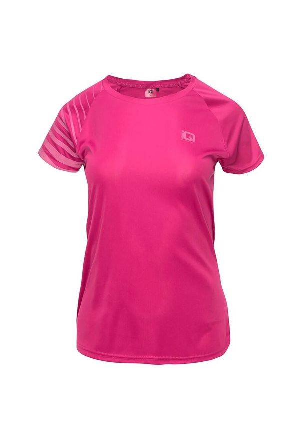 IQ - T-shirt Damski Z Krótkim Rękawem Hida. Kolor: różowy. Długość rękawa: krótki rękaw. Długość: krótkie