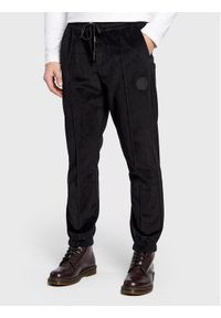 Imperial Spodnie dresowe PD8AEBVSCN Czarny Regular Fit. Kolor: czarny. Materiał: syntetyk