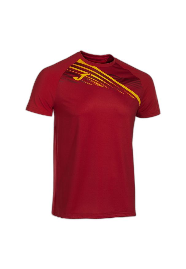 Jersey Joma Elite X. Kolor: czerwony. Materiał: jersey. Sport: fitness
