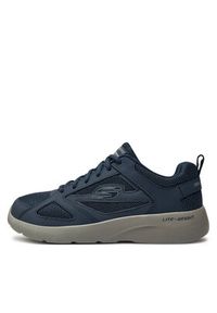 skechers - Skechers Sneakersy Fallford 58363/NVY Granatowy. Kolor: niebieski. Materiał: materiał