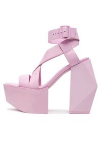 United Nude Sandały Stage 1084281816 Różowy. Kolor: różowy. Materiał: skóra #2
