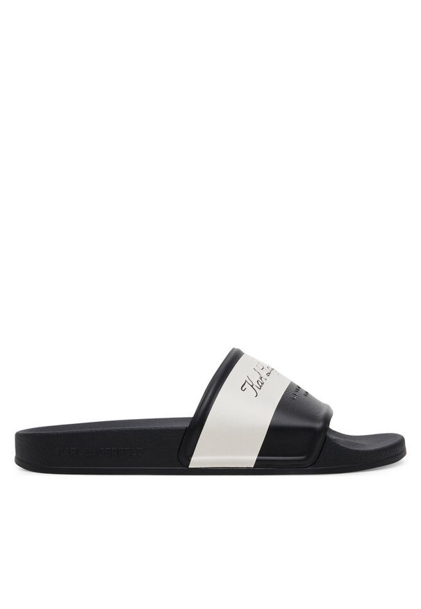 Karl Lagerfeld - Klapki KARL LAGERFELD. Kolor: czarny
