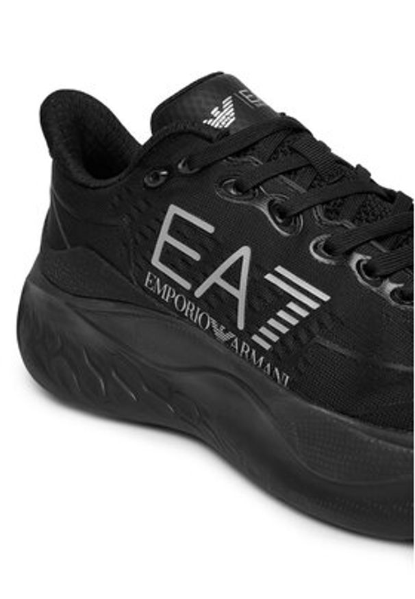 EA7 Emporio Armani Sneakersy X8X245 XK442 MC270 Czarny. Kolor: czarny. Materiał: materiał