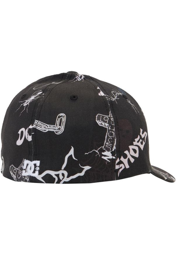 Czapka DC Shoes Cap Star Stretch Fit Hat. Kolor: czarny. Materiał: bawełna, materiał