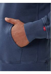 Levi's® Bluza Authentic A8435-0020 Niebieski Relaxed Fit. Kolor: niebieski. Materiał: bawełna #4