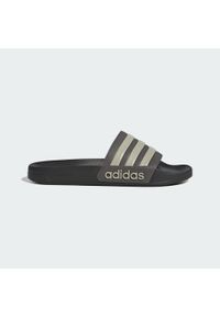 Adidas - Adilette Shower Slides. Kolor: wielokolorowy, szary, brązowy. Styl: sportowy
