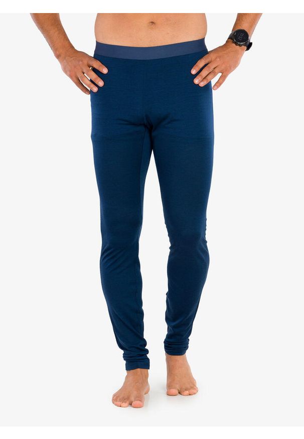 Fjällräven - Legginsy męskie Fjallraven Bergtagen Thinwool Long Johns. Kolor: niebieski