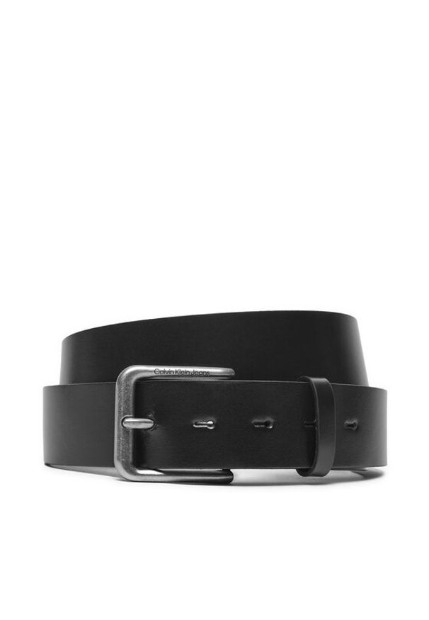 Calvin Klein Jeans Pasek Męski Gift Classic Belt K50K512102 Czarny. Kolor: czarny. Materiał: skóra