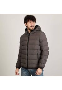 Geox - Kurtka GEOX SPHERICA HOOD JKT Szary. Kolor: szary. Materiał: tkanina