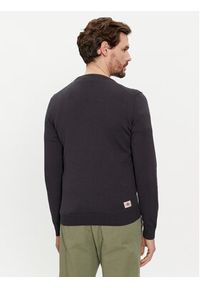 Aeronautica Militare Sweter 241MA1488L506 Szary Slim Fit. Kolor: szary. Materiał: bawełna #3