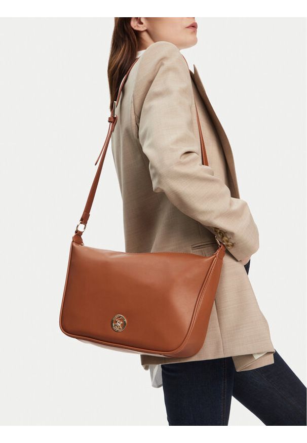 Beverly Hills Polo Club Torebka C-BHPC-L-001-08 Brązowy. Kolor: brązowy