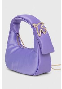 Pinko torebka kolor fioletowy. Kolor: fioletowy #5