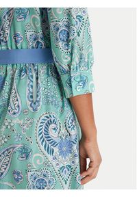 Luisa Spagnoli Sukienka koszulowa Pampa 543211 Zielony Regular Fit. Kolor: zielony. Materiał: bawełna. Typ sukienki: koszulowe #2