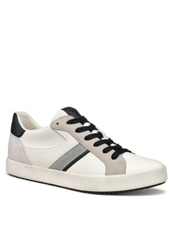 Geox Sneakersy D Blomiee D456HC 05422 C1432 Beżowy. Kolor: beżowy. Materiał: skóra