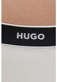 Hugo - HUGO stringi (3-pack) 50469681 kolor biały. Kolor: czarny #5