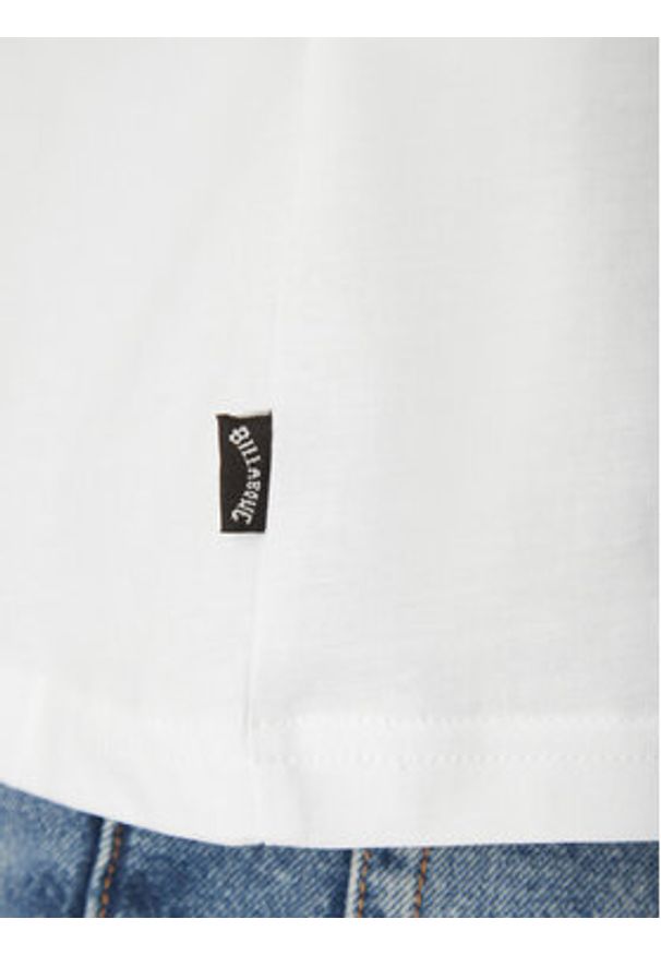 Billabong T-Shirt EBYZT00294 Biały Regular Fit. Kolor: biały. Materiał: bawełna