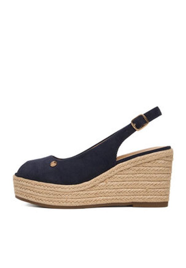 Beverly Hills Polo Club Espadryle EO-R26SS03466 Granatowy. Kolor: niebieski. Materiał: materiał