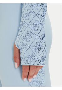 Guess Bluzka W5BP48 K7182 Błękitny Slim Fit. Kolor: niebieski. Materiał: syntetyk #6