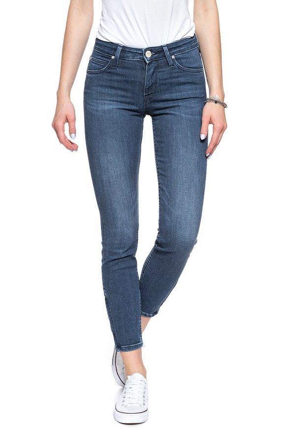 Lee - SPODNIE DAMSKIE LEE SCARLETT CROPPED SITKA WORN IN L30CLSJQ 112106360